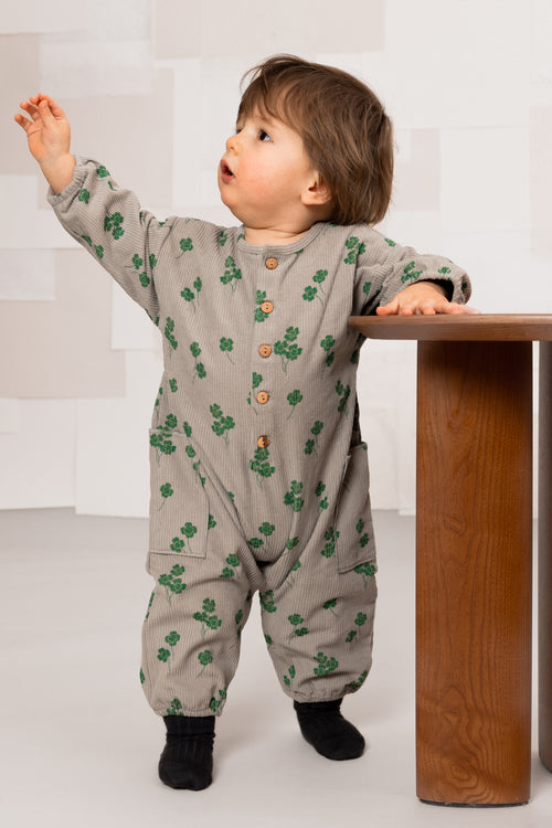 Jumpsuit Big Papi Corderoy Grey Clover