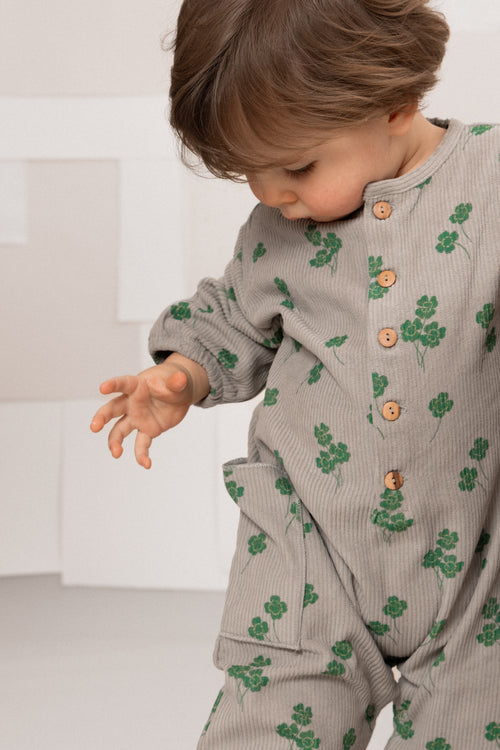 Jumpsuit Big Papi Corderoy Grey Clover