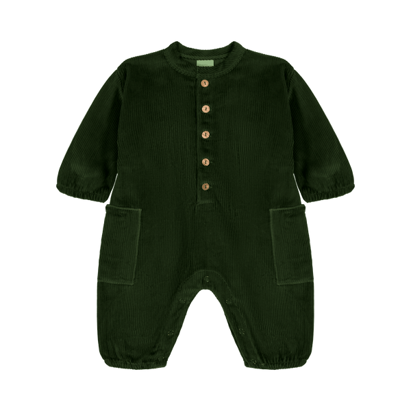 Jumpsuit Big Papi Corduroy Forest Green