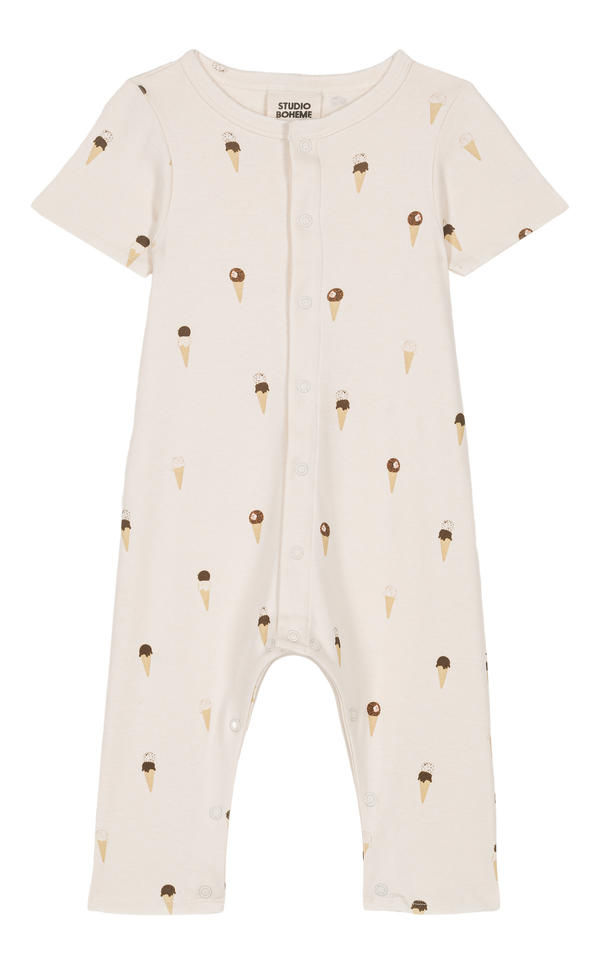 Jumpsuit Leo Off white Ice cream