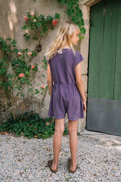 Combishort Loulou Terry Violet