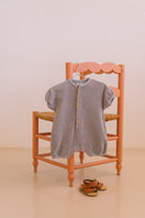 Combinaison Bebecito Terry Bleu Silver