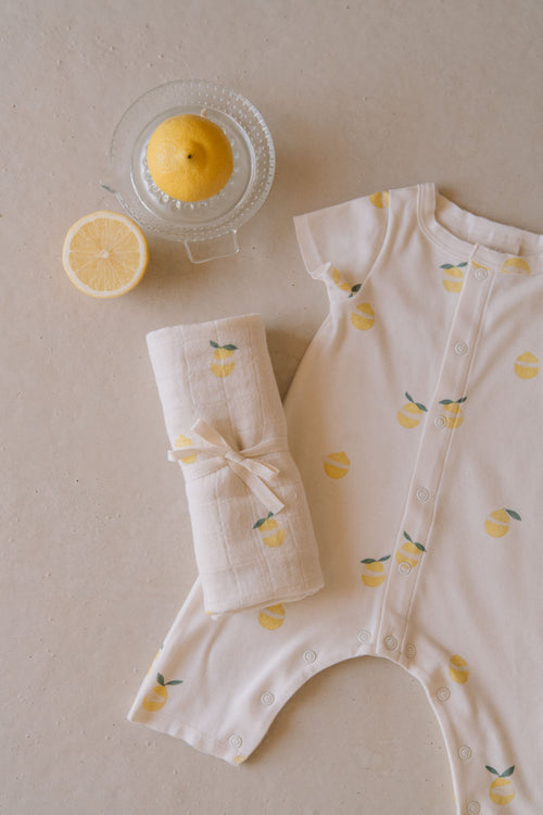 Combinaison Léo citron