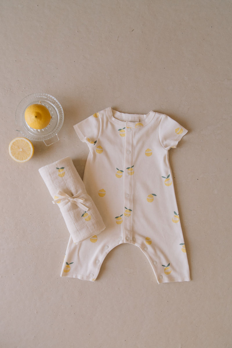 Combinaison Léo citron