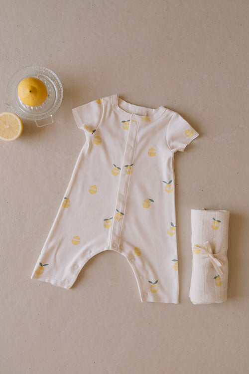 Combinaison Léo citron