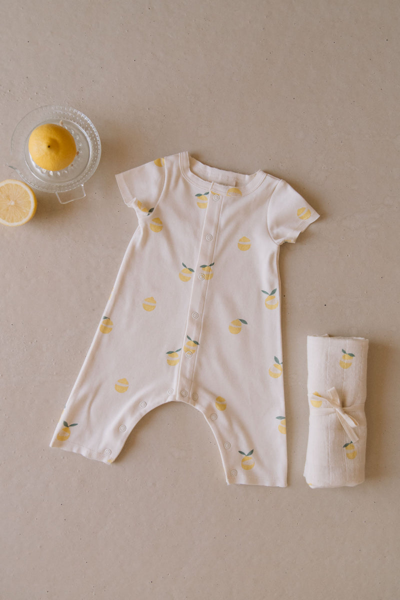 Combinaison Léo citron