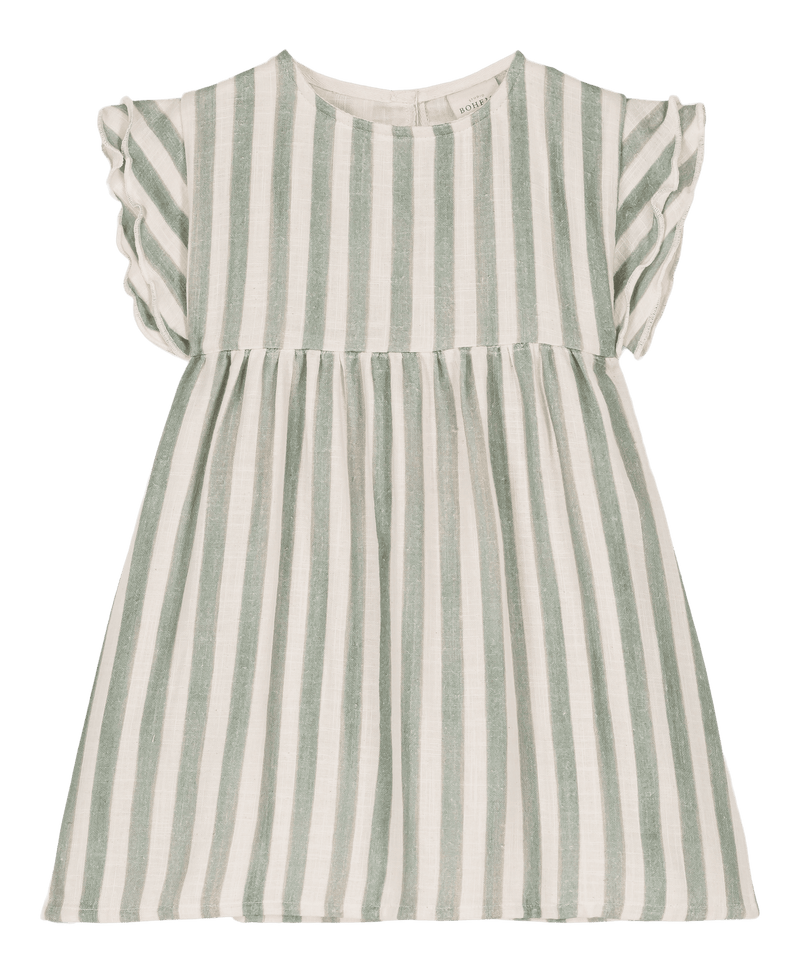 Dress Cousine Green stripes