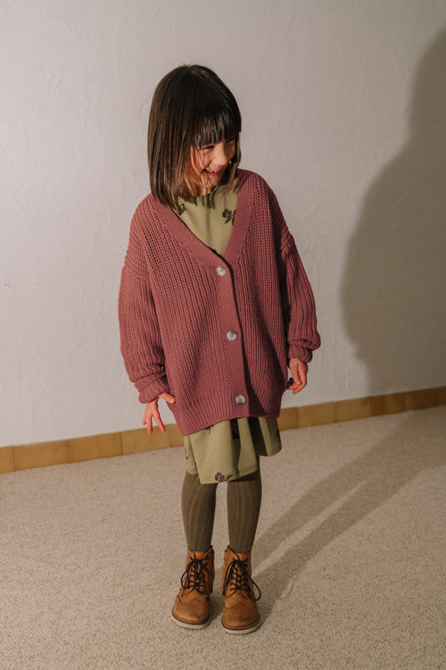 Cardigan Angelo Vieux rose