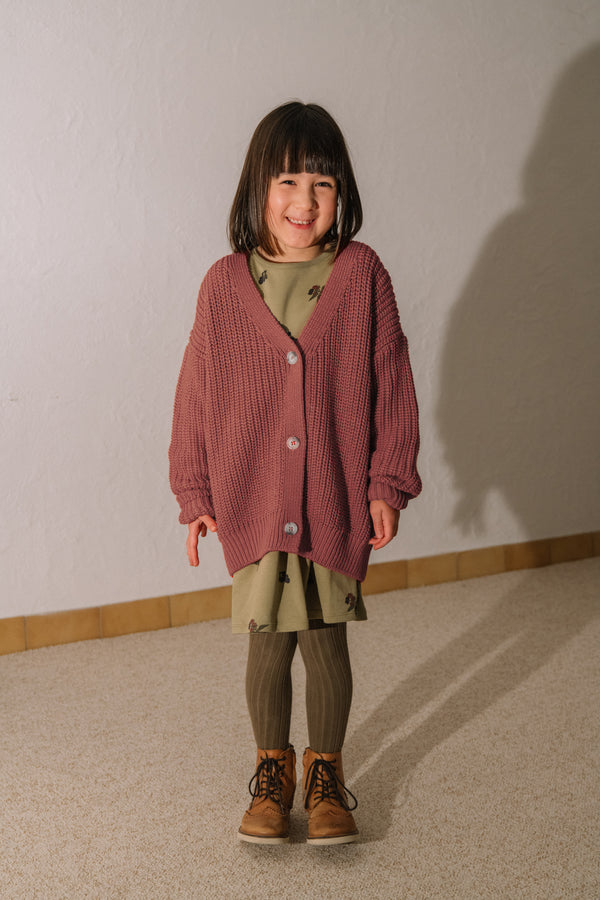 Cardigan Angelo Vieux rose