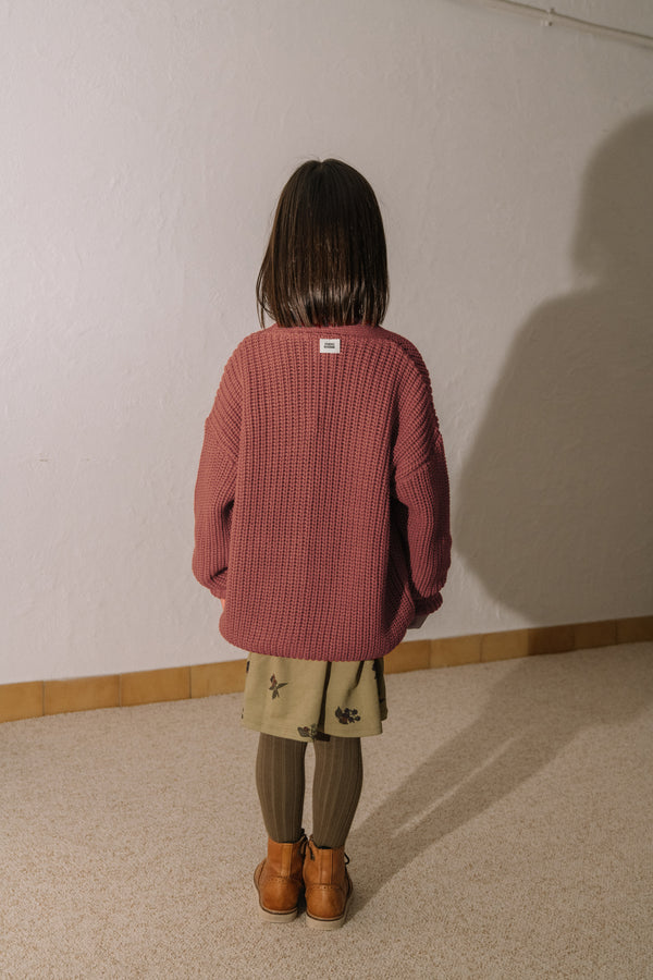 Cardigan Angelo Vieux rose