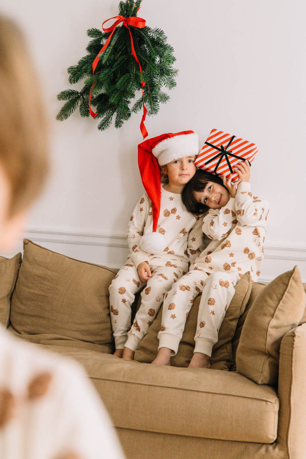 Pyjama Dodo Ecru Village de noël