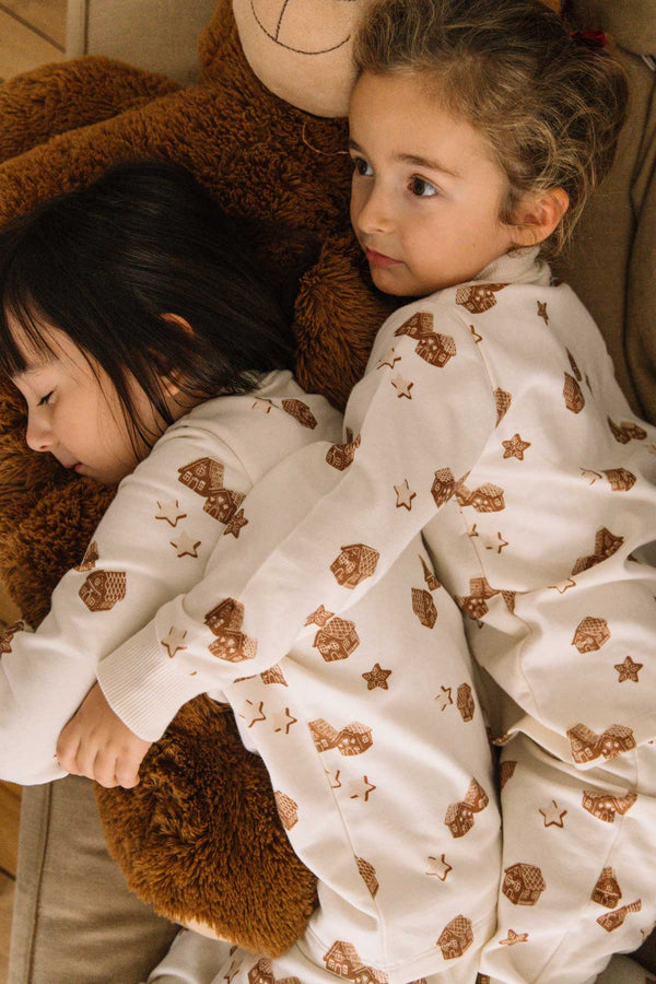 Pyjama Dodo Ecru Village de noël