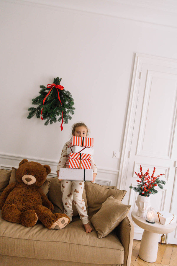 Pyjama Dodo Ecru Village de noël