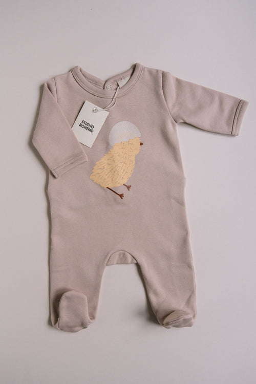 Pyjama Chubby Rose poussin