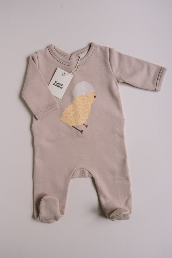 Pyjama Chubby Rose poussin