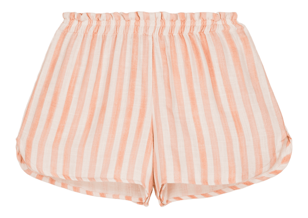 Shorts Woman Georgette Pink stripes