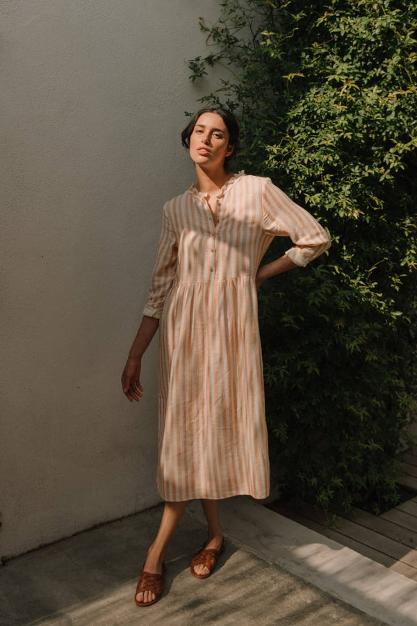 Dress Vermont Woman Pink stripes