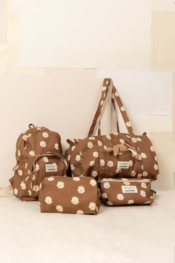 Toiletry Bag Mocha dog