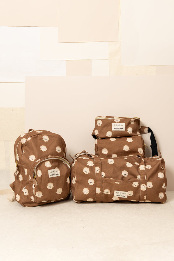 Toiletry Bag Mocha dog