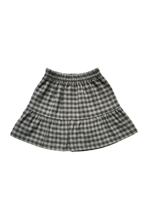 Skirt Samba Velvet Grey Gingham 