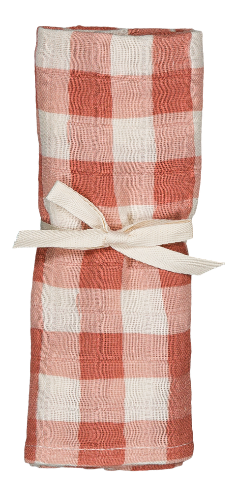 Lange Doudou Le Petit Vichy rose
