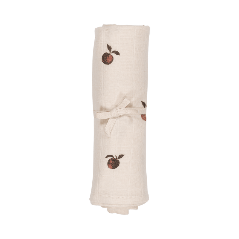 Swaddle Doudou XL Ecru Apples