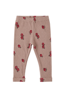 Leggings Rom Pom Almondine Pomegranate 
