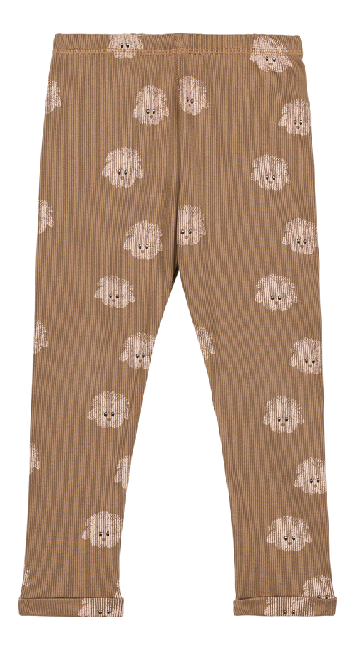 Leggings Rom Pom Mocha Dogs