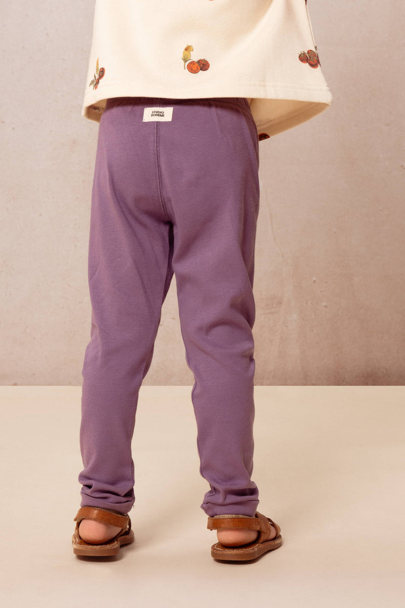 Leggings Rom Pom Violet