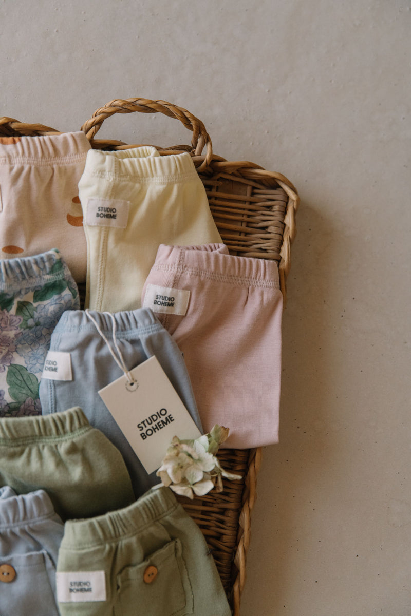 Leggings Rom Pom Vert Golden