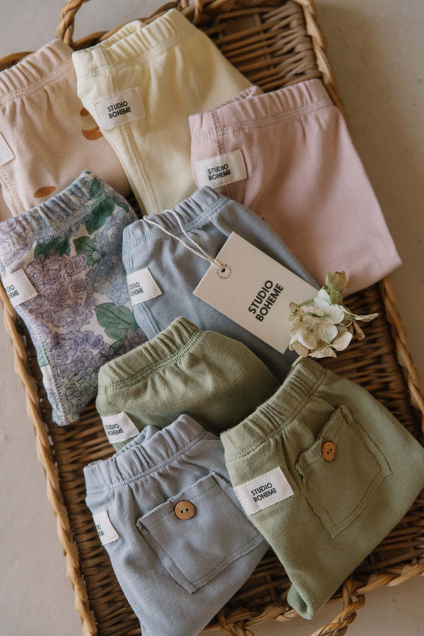 Leggings Rom Pom Appleblossom Chou