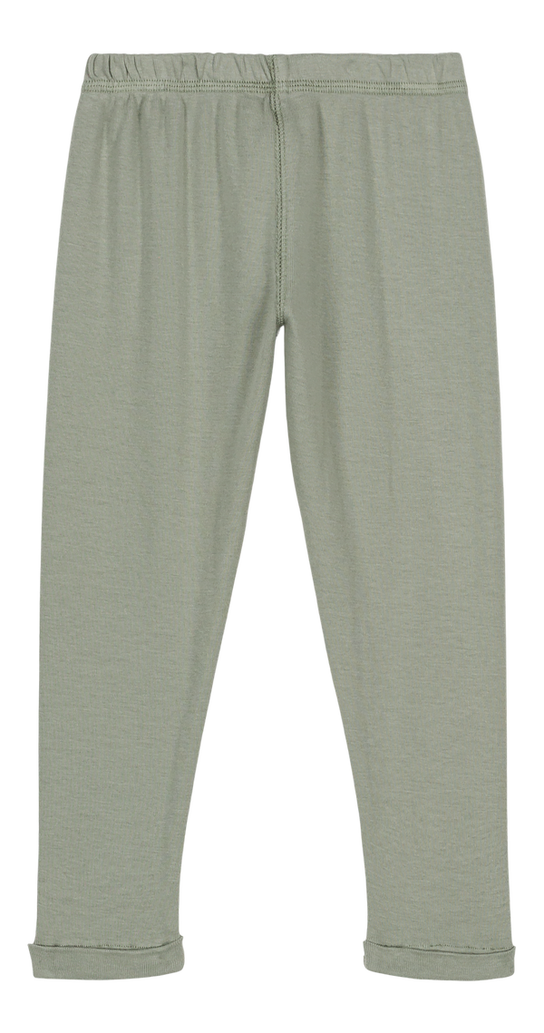 Leggings Rom Pom Green Grey