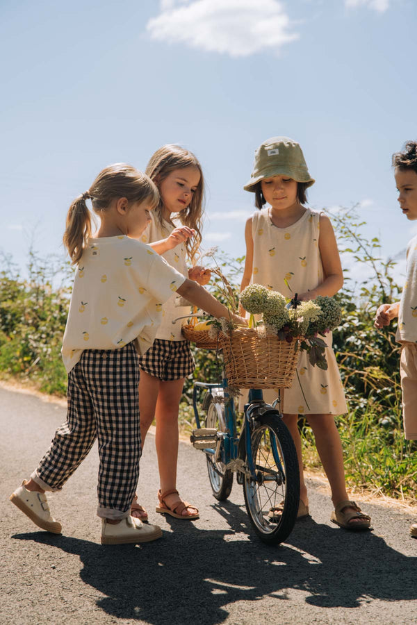 Pantalon Cousin Vichy Noir