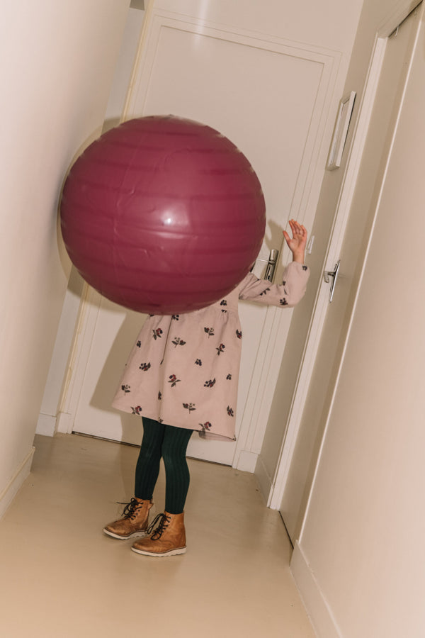 Robe Vermont Corderoy Mauve pâle mûres
