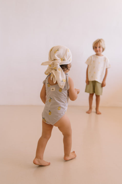 Maillot de bain 1 Pièce Roberta Bleu Citron