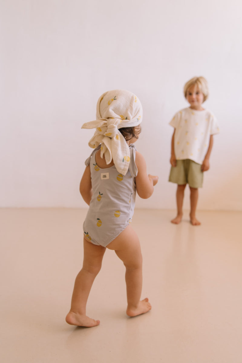 Roberta 1 Piece Swimsuit Blue Lemon