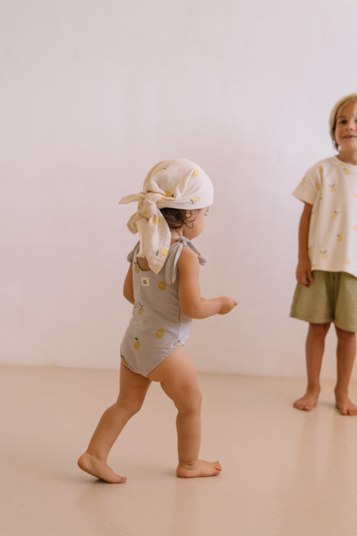 Maillot de bain 1 Pièce Roberta Bleu Citron