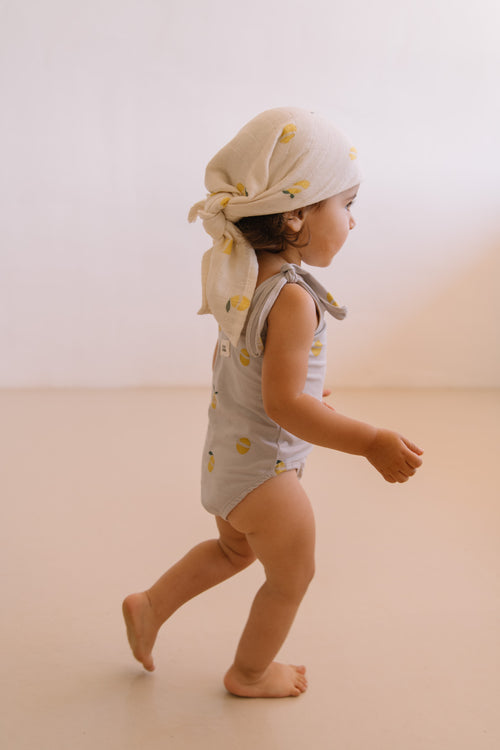 Maillot de bain 1 Pièce Roberta Bleu Citron