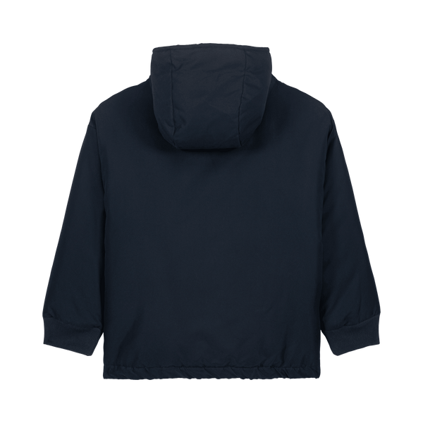 Manteau Frio Rain Blue nights Ecru carrés