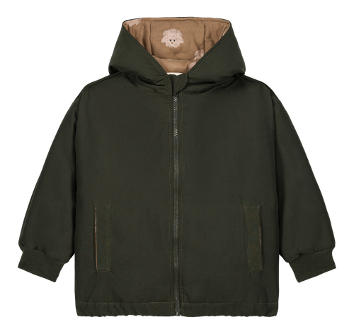 Manteau Frio Rain Kaki Chien