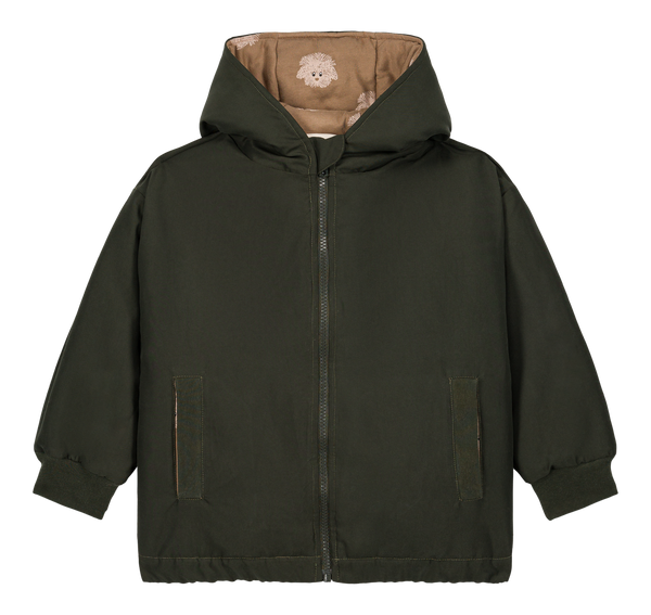 Manteau Frio Rain Kaki Chien