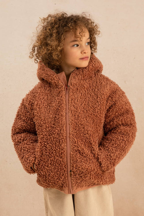 Coat Nounours Old Pink