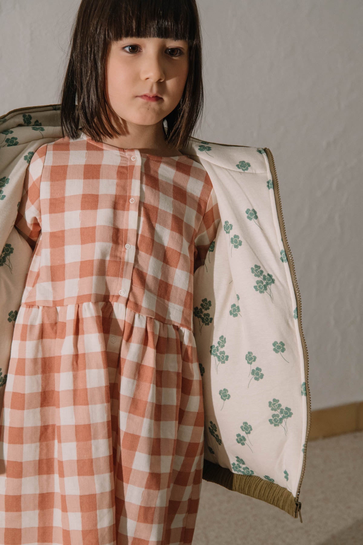 Coat Frio Corduroy Green nutria