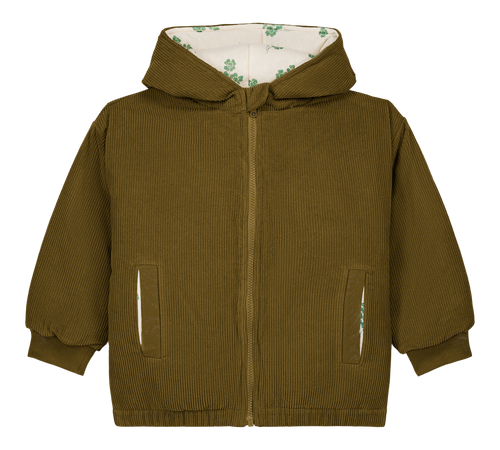 Manteau Frio Corderoy Vert Nutria