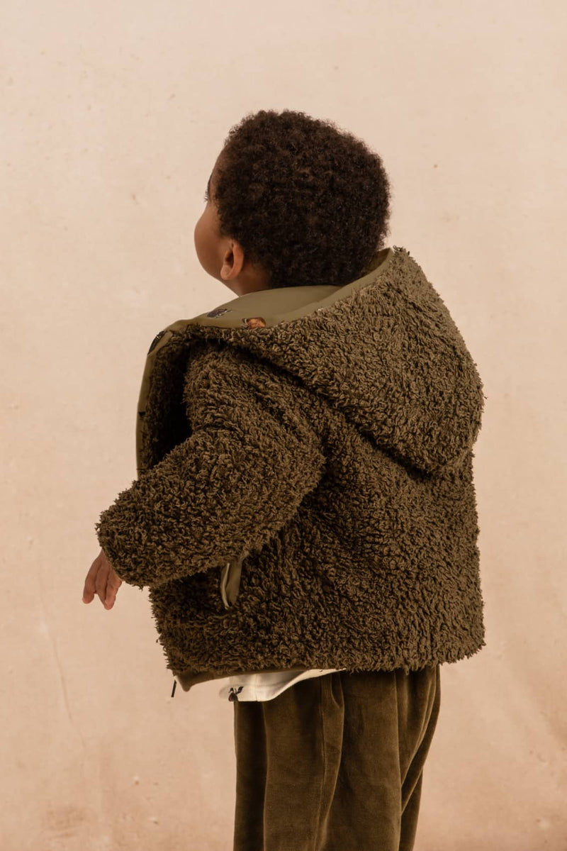 Manteau Nounours Kaki