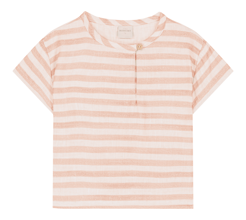 T-shirt Orso Pink stripes