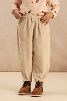 Pants Carrot Corduroy Oatmeal