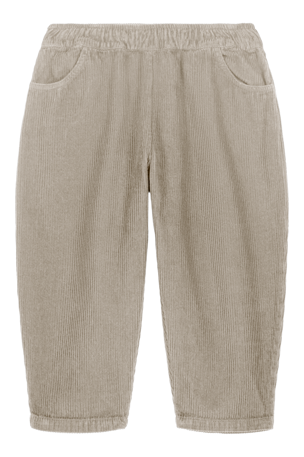 Pantalon Carrot Corderoy Gris