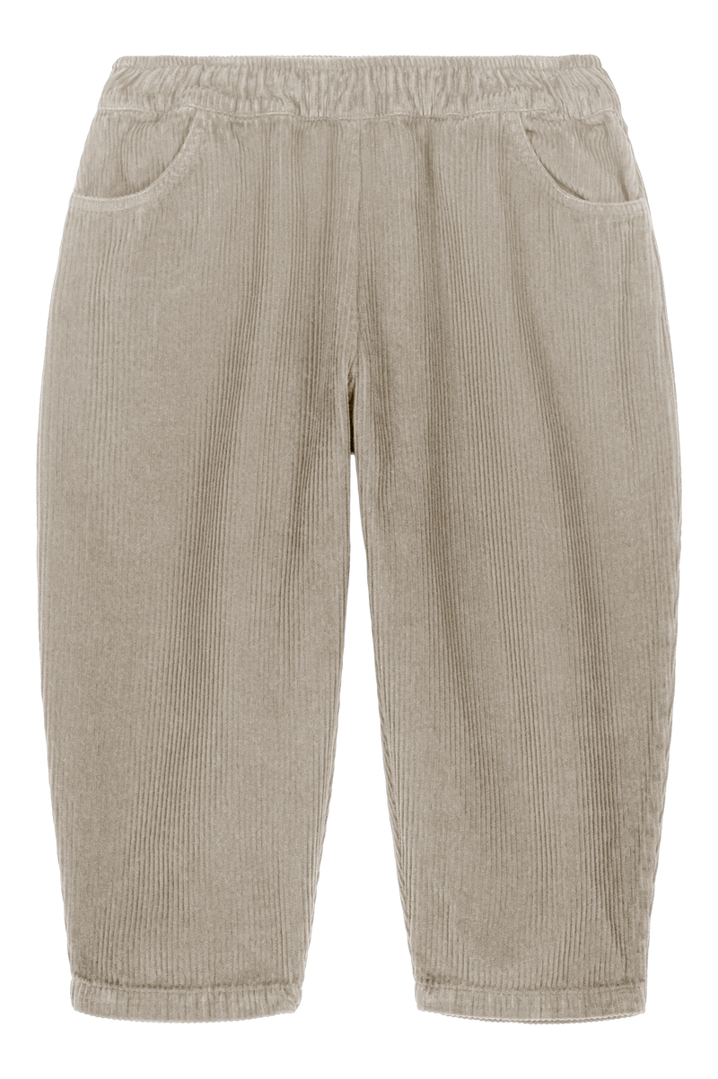 Pants Carrot Corduroy Grey