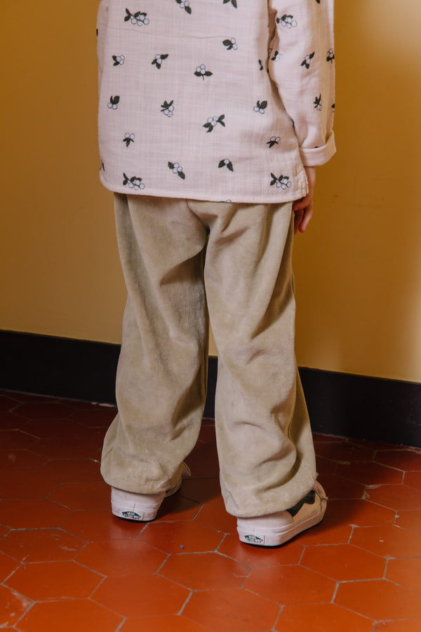 Pantalon Porgy Velvet Lemon Pepper